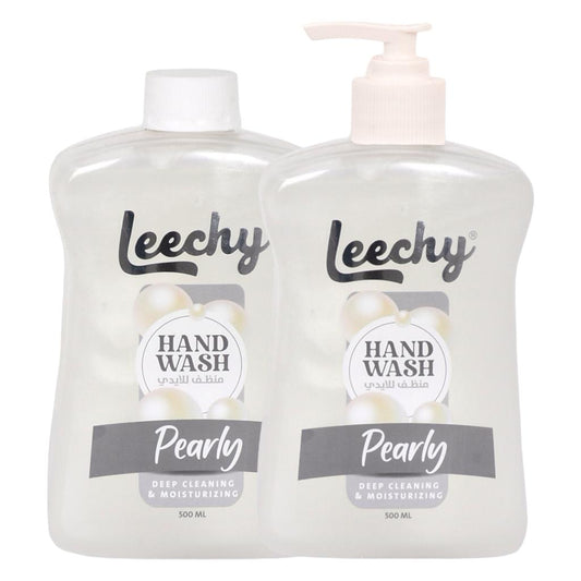 Leechy Hand Wash Pearly Promo Pack 500ML