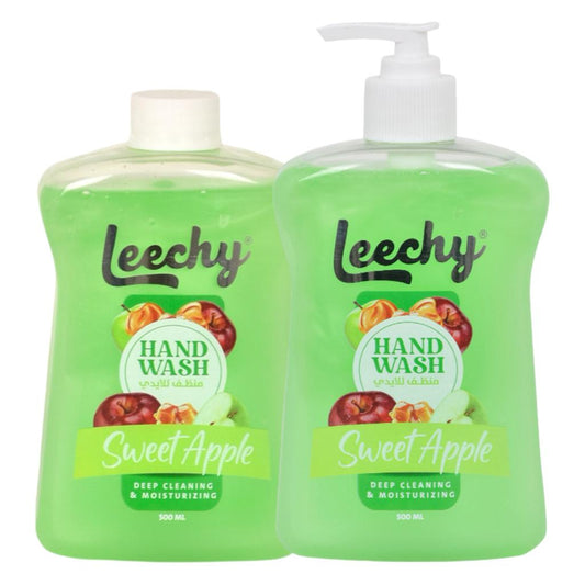 Leechy Hand Wash Sweet Apple Promo Pack 500ML