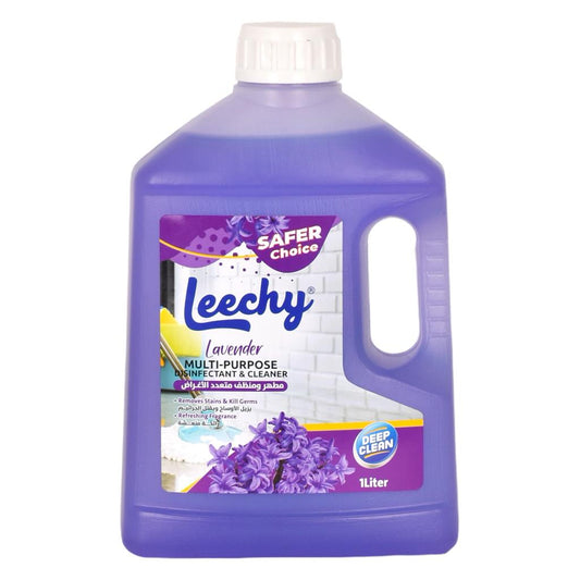 Leechy Multi-Purpose Disinfectant and Cleaner Lavender 1L