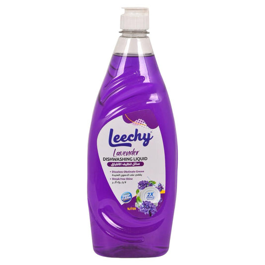 Leechy Dishwash Liquid Lavender 1L