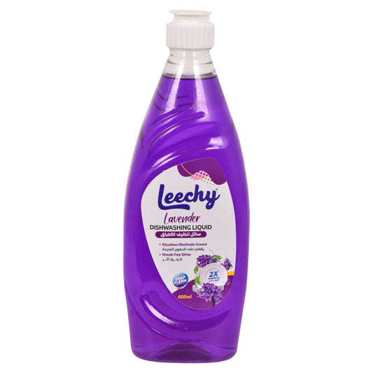 Leechy Dishwash Liquid Lavender 600ML