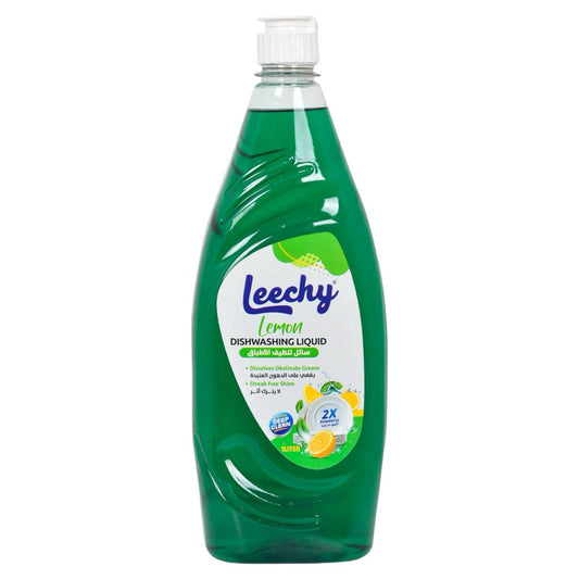 Leechy Dishwash Liquid Lemon 1L