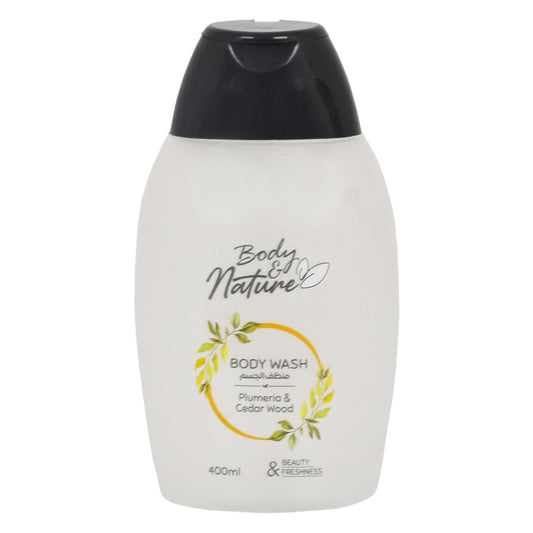 Body & Nature Body Wash Plumeria & Cedar Wood 400ML